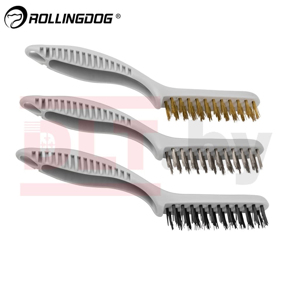 Щетка проволочная Rollingdog, (набор 3шт.), арт.90089G