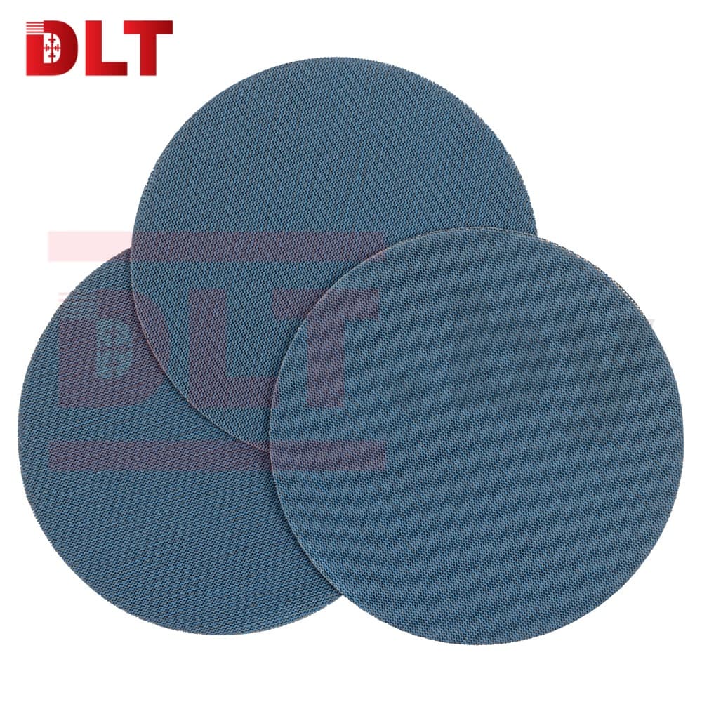 Круг шлифовальный сетка DLT GrandFlex BLUE-NET CERAMIC, P150, 225мм, 10шт, (керамика точной формы), арт.3459