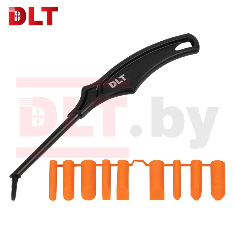 Набор шпателей для силикона DLT Silicone, комплект 9 насадок, арт.1581