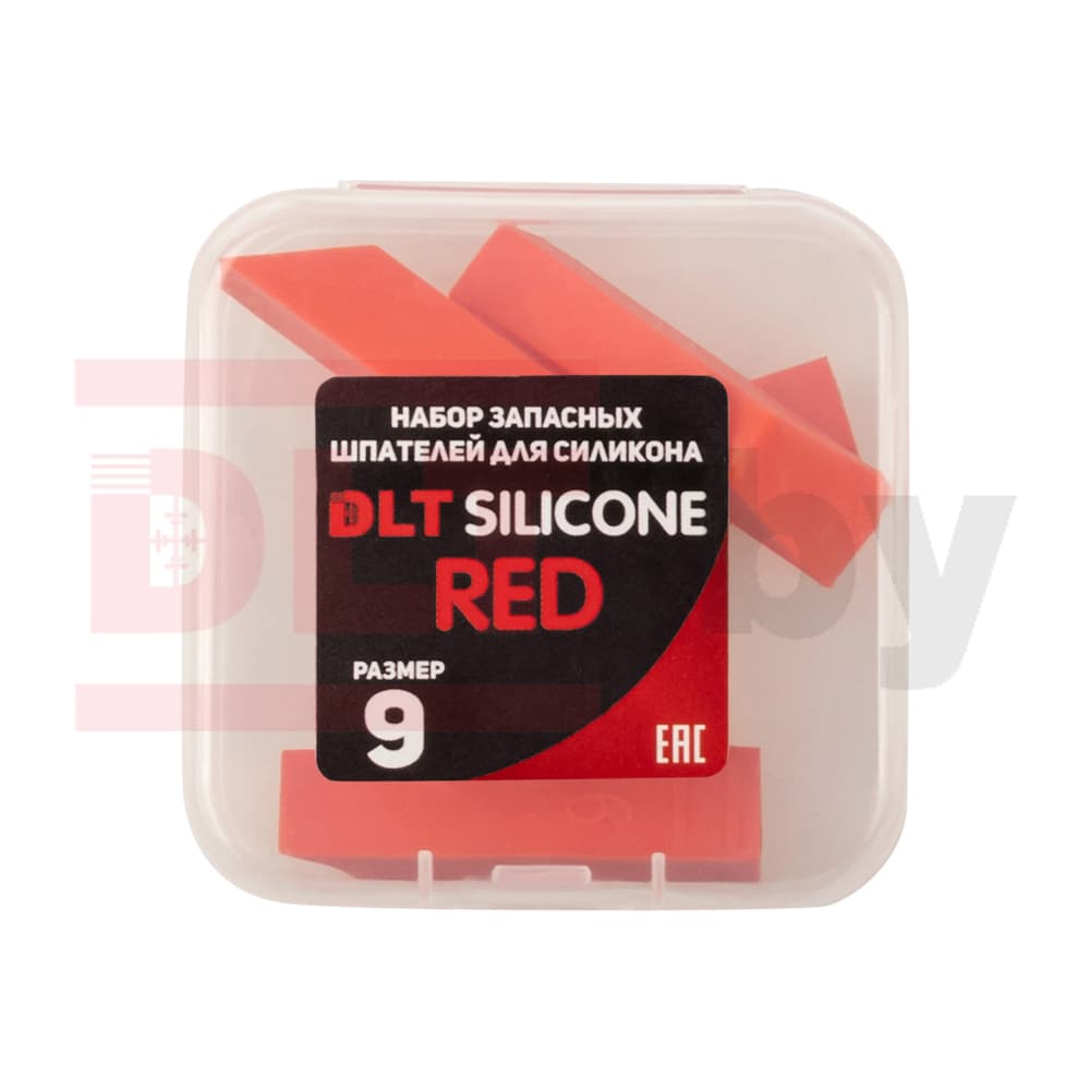 Набор запасных шпателей для DLT Silicone, (размер 9-red), КРАСНЫЕ, арт.1758 - фото 2