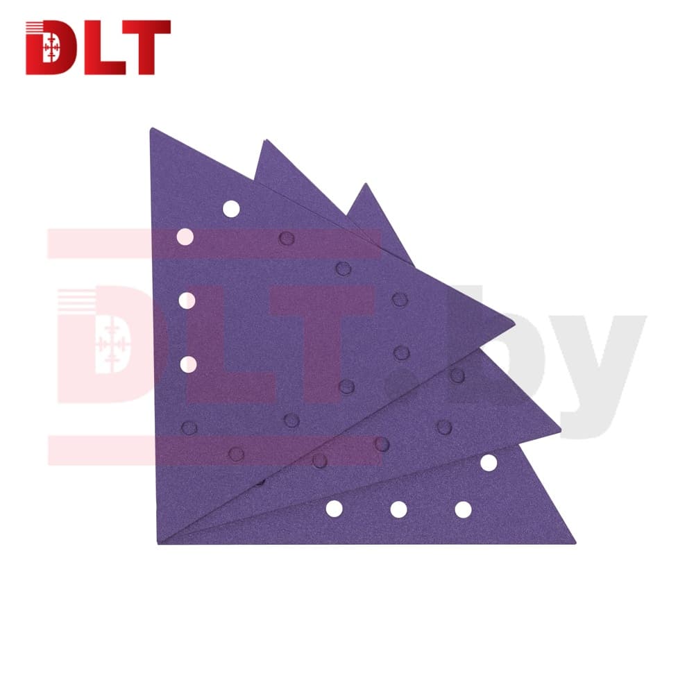 Треугольник шлифовальный DLT GrandFlex PURO-CERAMIC, P80, 285мм, 10шт, (на бумаге, керамика точной формы), арт.3451