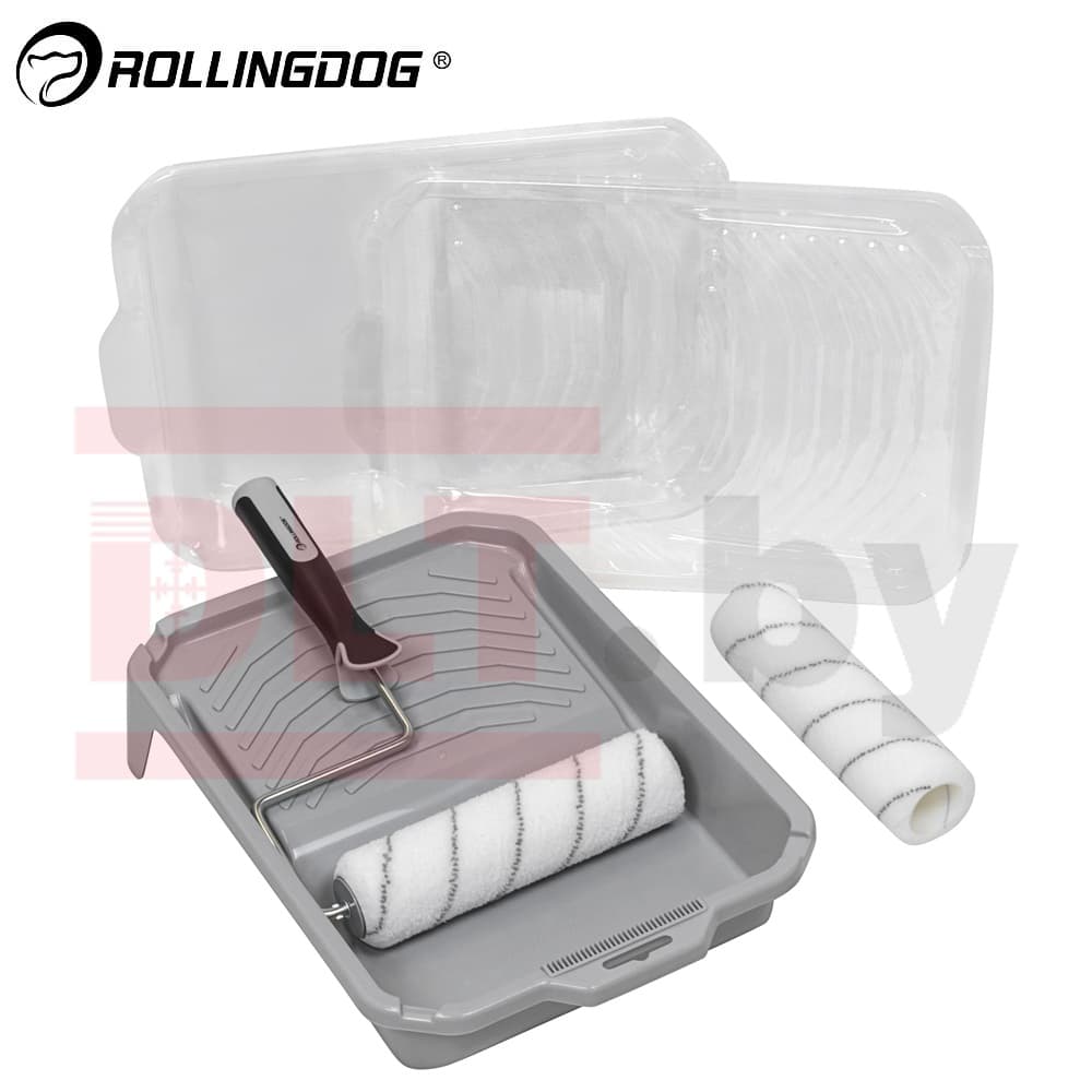 Набор малярный Rollingdog NYPOLY (6 предметов), резьба, серия Elite, арт.70288