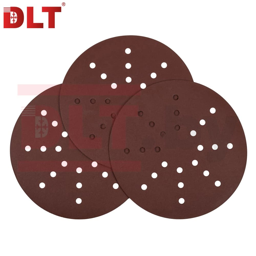 Круг шлифовальный DLT GrandFlex RED, P220, 225мм, 10шт, (на бумаге, оксид алюминия), арт.4511