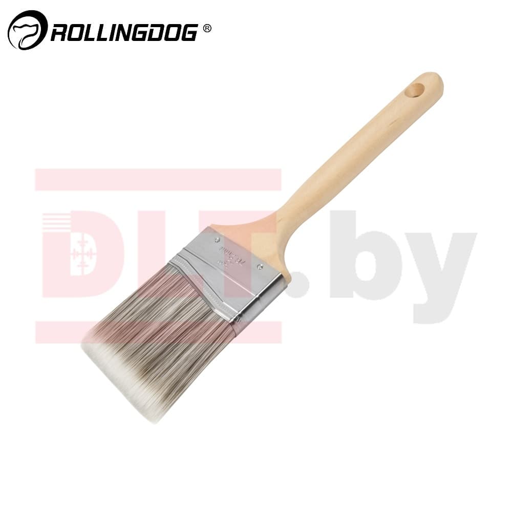 Кисть Rollingdog W1000 75мм, угловой срез, синтетика, серия Professional, арт.10199