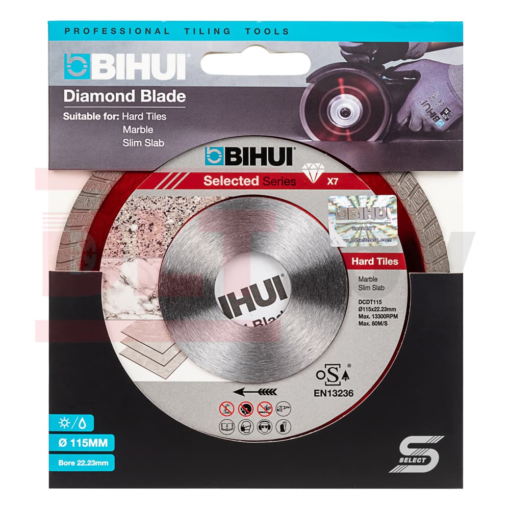 Алмазный диск BIHUI B-TURBO, 115х1,3мм, арт.DCDT115 - фото 6