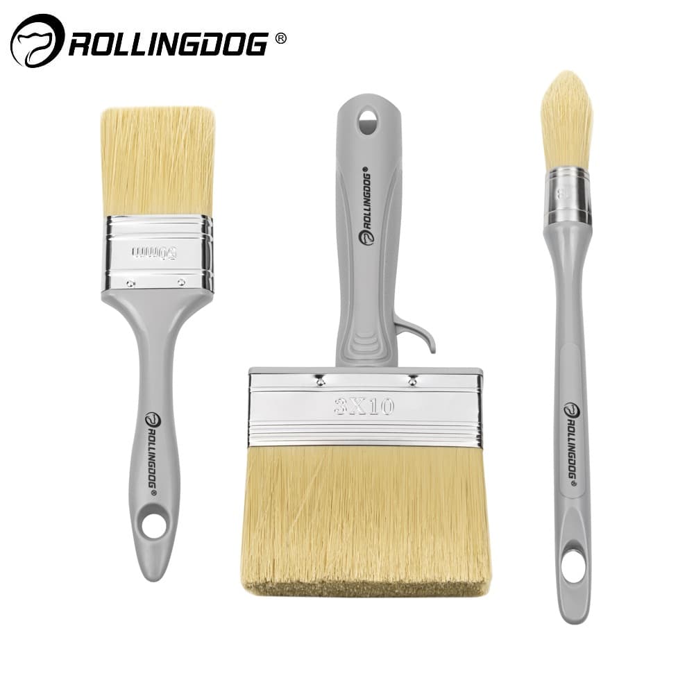 Набор кистей ROLLINGDOG L100 18/50/30*100 мм, синтетика, серия Standard, арт.10774