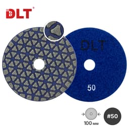 АГШК DLT №70, для сухой шлифовки,  #50,100мм, арт.4801
