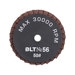 Алмазный гибкий шлифовальный круг DLT №56, #50, 50мм, для гравера, арт.4397 - фото 3