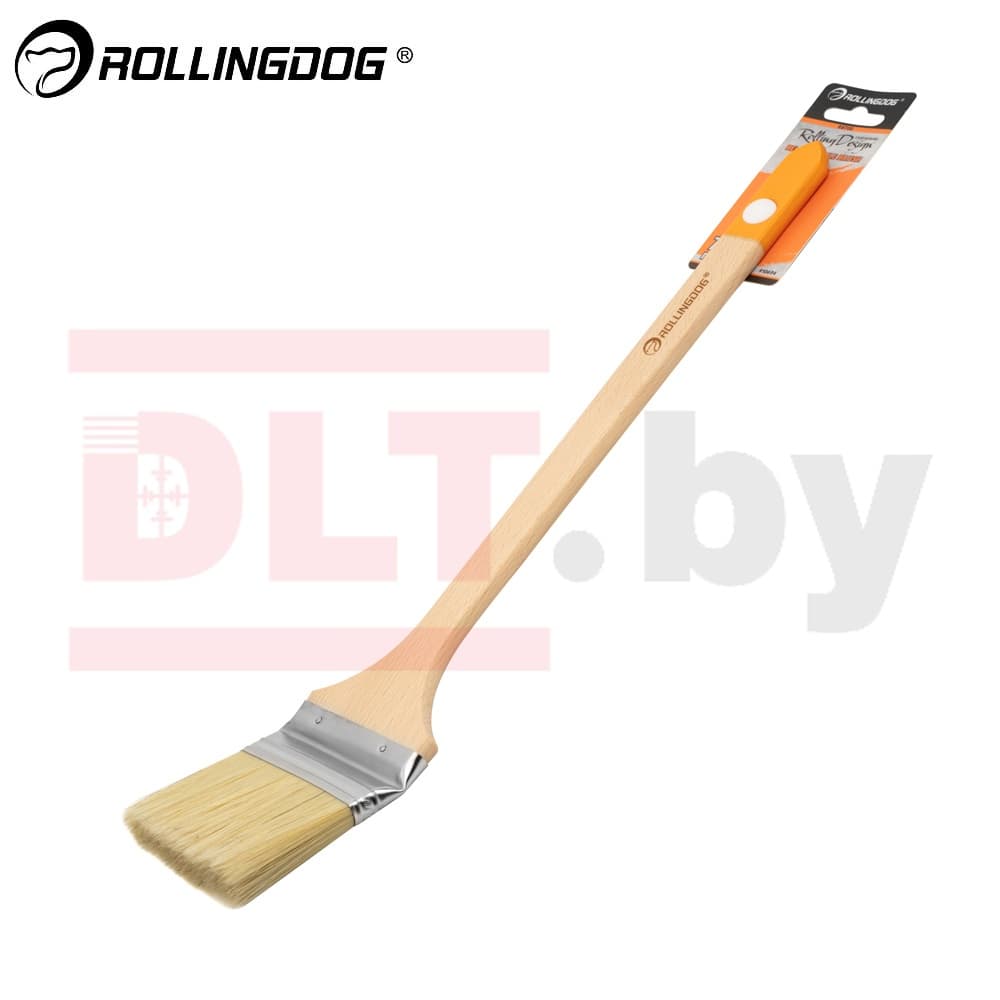 Кисть радиаторная Rollingdog Design 75мм, угловая, смешанная щетина, серия Professional, арт.10694