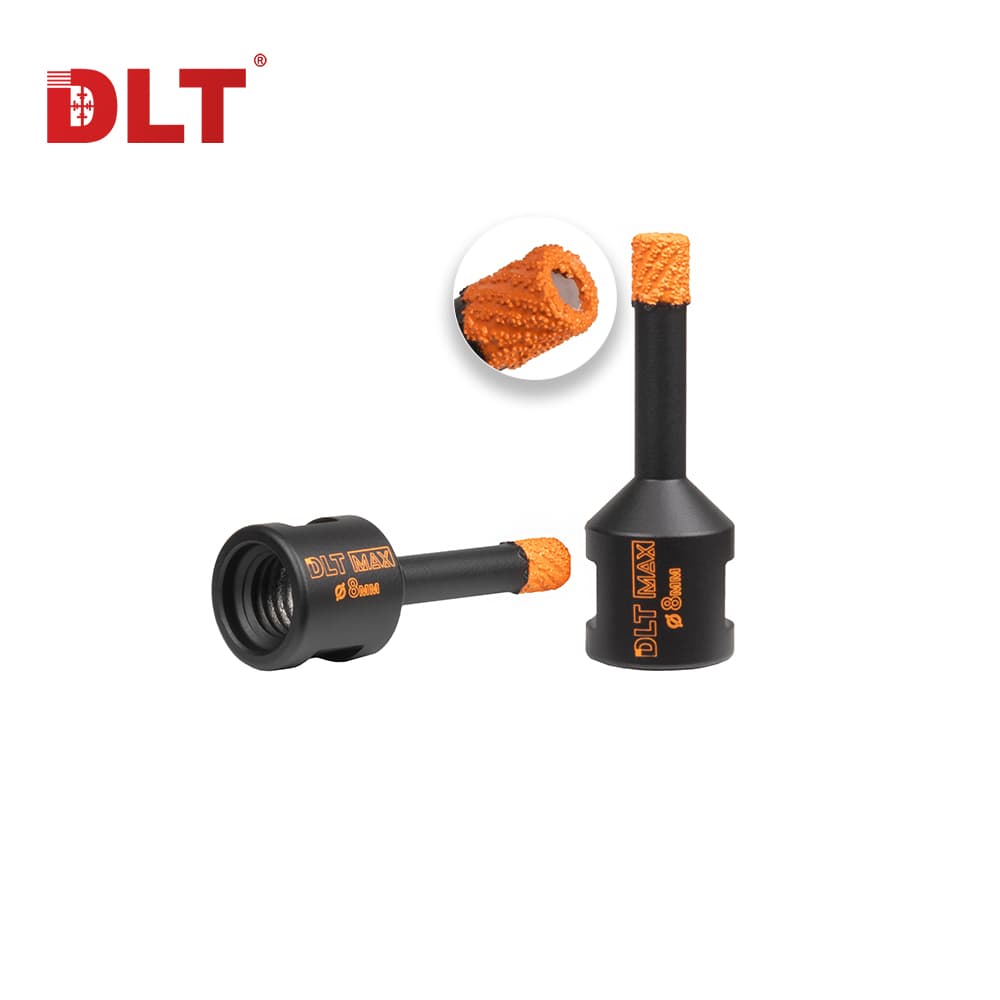 Коронка алмазная для керамогранита и камня DLT MAX, 8мм, арт. 3812