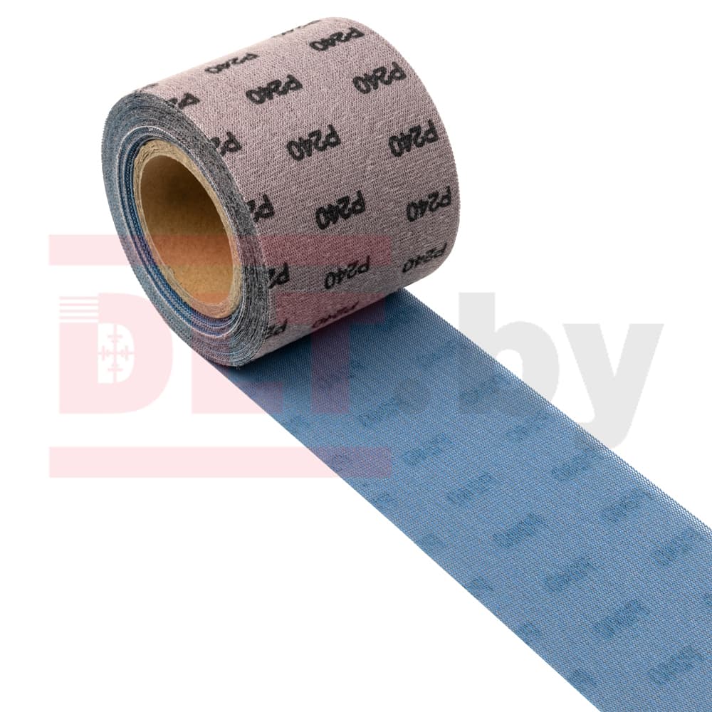 Шлифовальная сетка в рулоне DLT GrandFlex BLUE-NET ROLL, P240, 115мм*12м, (керамика), арт. 3643 - фото 2