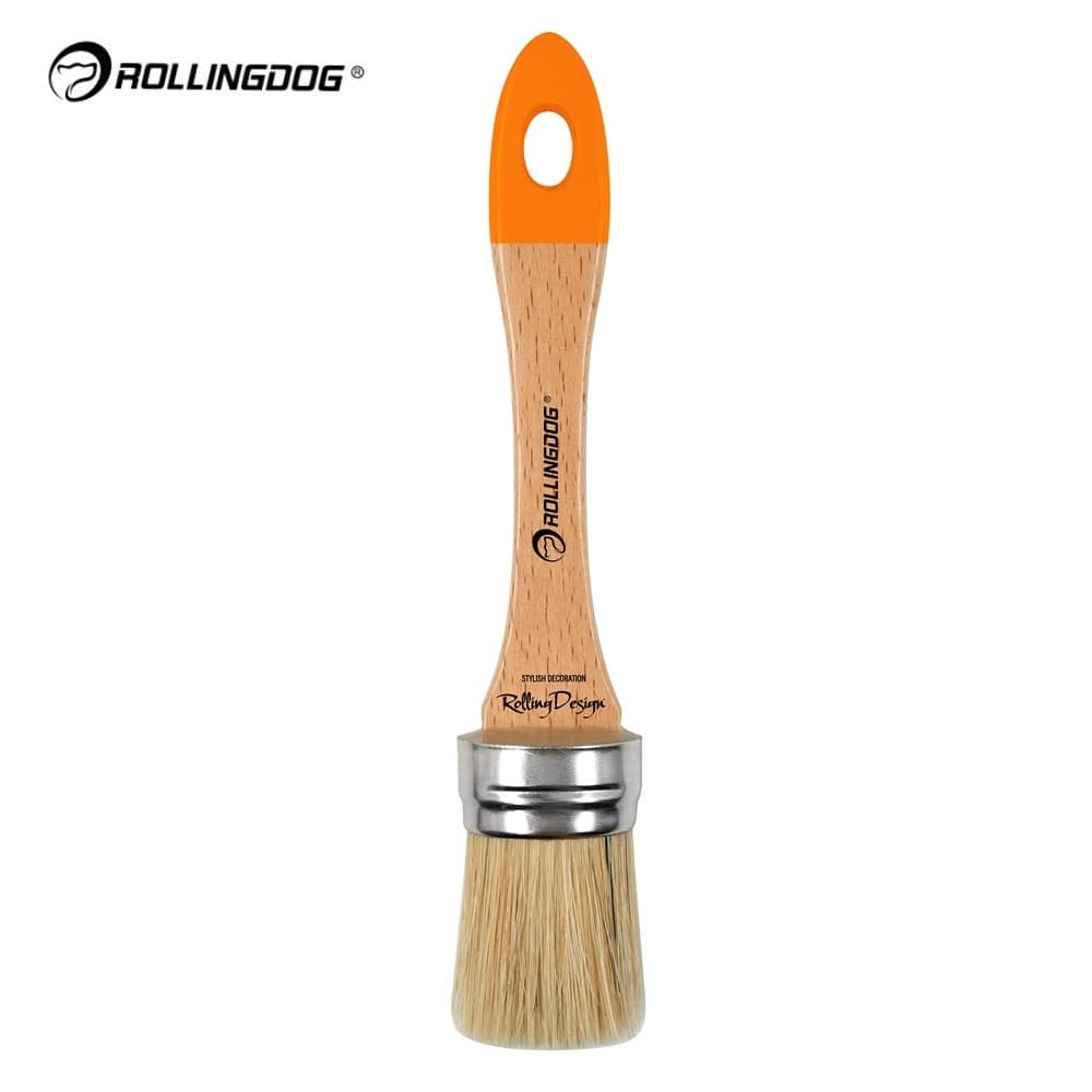 Кисть Rollingdog Design 35мм, овальная, смешанная щетина, серия Professional, арт.10685 - фото 4