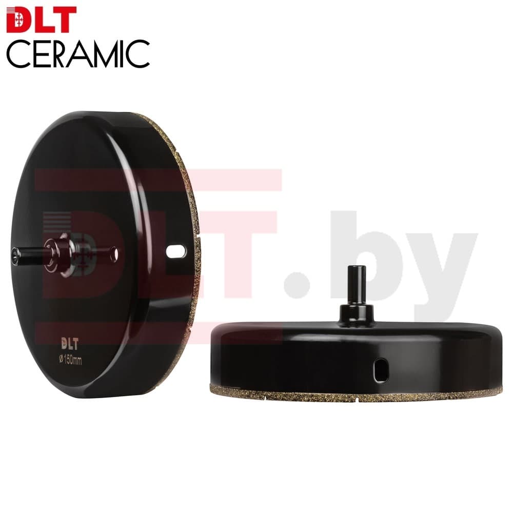 Алмазная коронка по плитке и керамограниту DLT CERAMIC, 150мм, арт.0947