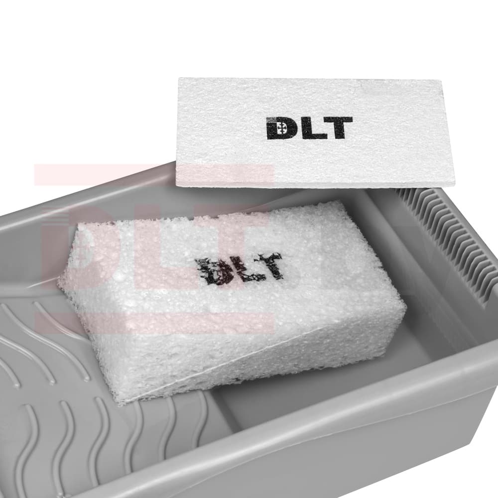 Набор целлюлозных губок для затирки DLT, 5 штук, белые, арт.3743 - фото 12