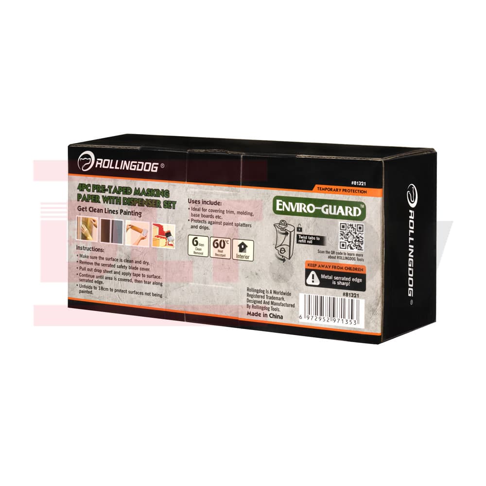 Набор укрывочный с диспенсером Rollingdog ENVIRO-GUARD (4 предмета), арт.81321 - фото 5