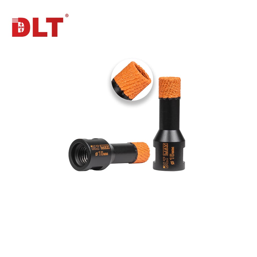 Коронка алмазная для керамогранита и камня DLT MAX, 15мм, арт. 3816