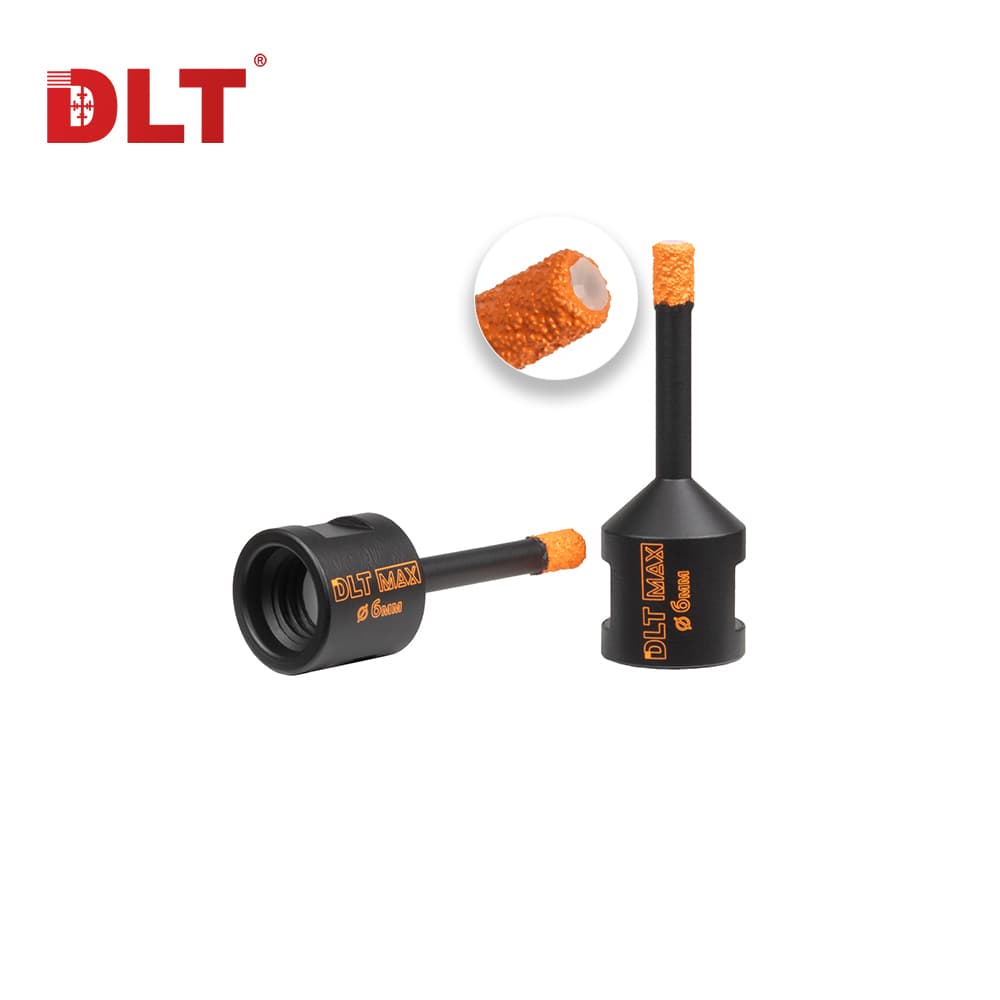 Коронка алмазная для керамогранита и камня DLT MAX, 6мм, арт. 3811