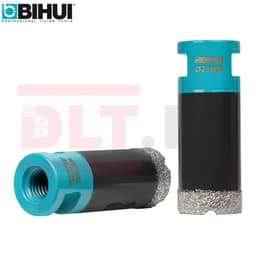 Коронка алмазная по керамограниту BIHUI, 28мм (вакуумная пайка), арт.DBDM28
