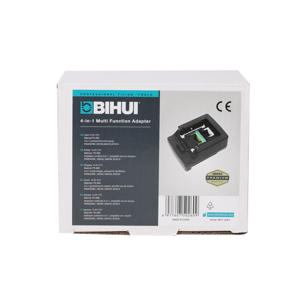 Адаптер аккумулятора для фонаря BIHUI (совместим с Makita, BOSCH), арт.BPLT-ADP4 - фото 2