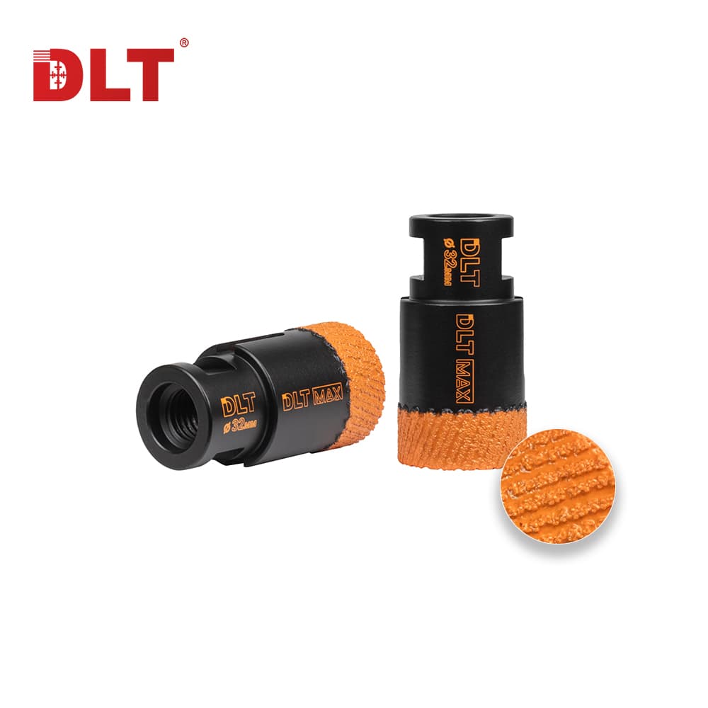 Коронка алмазная для керамогранита и камня DLT MAX, 32мм, арт. 3822
