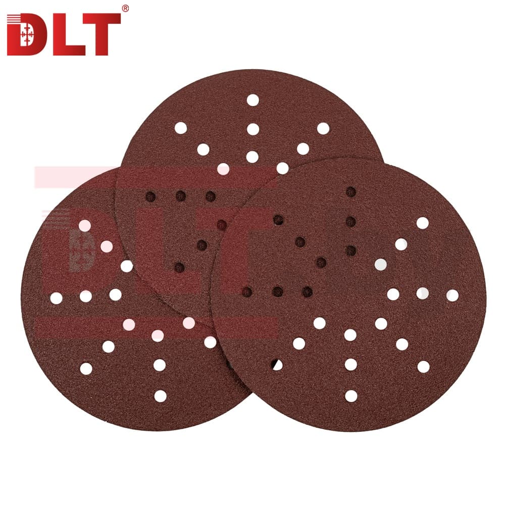 Круг шлифовальный DLT GrandFlex RED, P60, 225мм, 10шт, (на бумаге, оксид алюминия), арт.4505