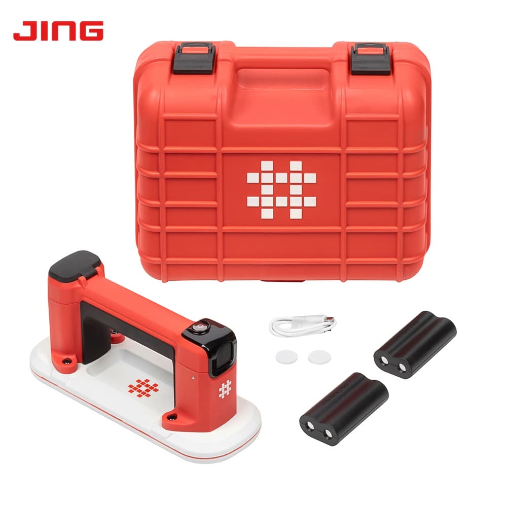 Электрическая присоска JING 6112 для гладкой и рельефной плитки с АВТО подкачкой, арт.1213