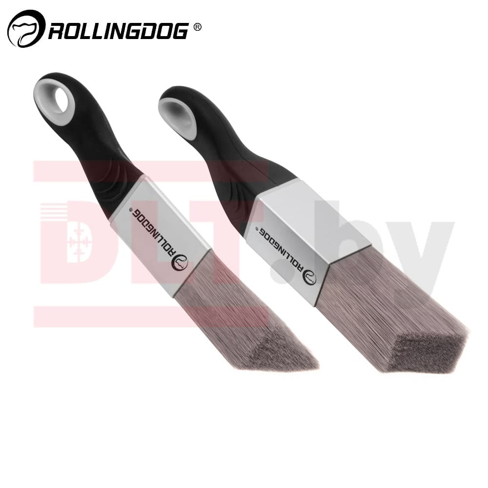 Набор кистей с короткой ручкой Rollingdog PT-1000 22/24/мм, синтетика, серия Professional, арт.10593