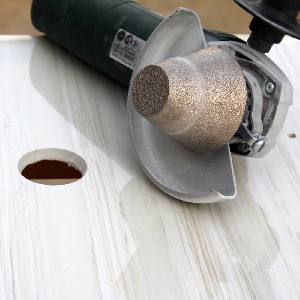 Алмазная конусная фреза DLT CERAMIC CONE PRO, 20-48мм, арт.0513 - фото 4