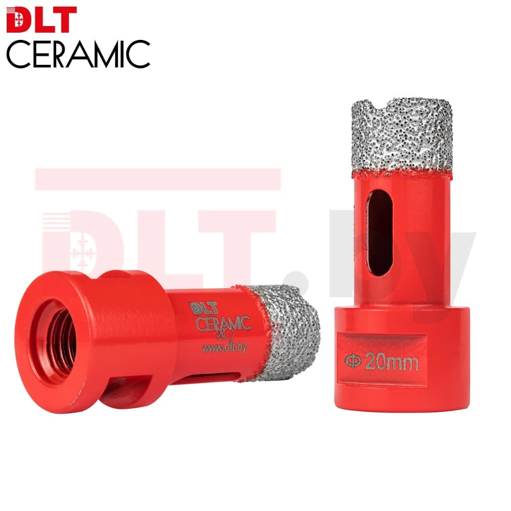 Алмазная коронка по керамограниту DLT CERAMIC PRO,20мм, арт.0493