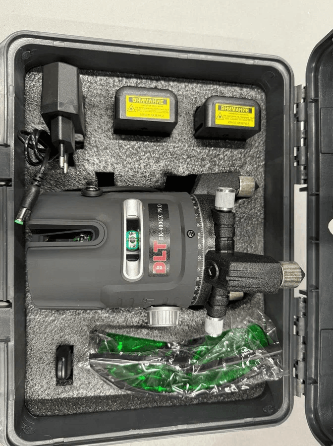 Лазерный уровень (нивелир) DLT EK-400GX PRO, арт.0177 (ycenka-10) - фото 3