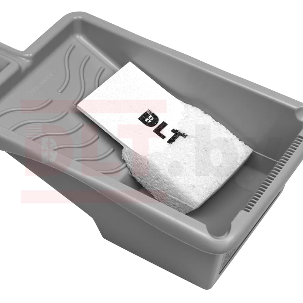 Набор целлюлозных губок для затирки DLT, 5 штук, белые, арт.3743 - фото 8