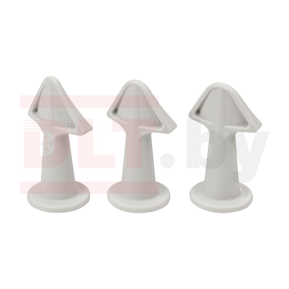 Набор шпателей для силикона и герметика 6.5R/10R/13R Rollingdog арт.81452 - фото 2
