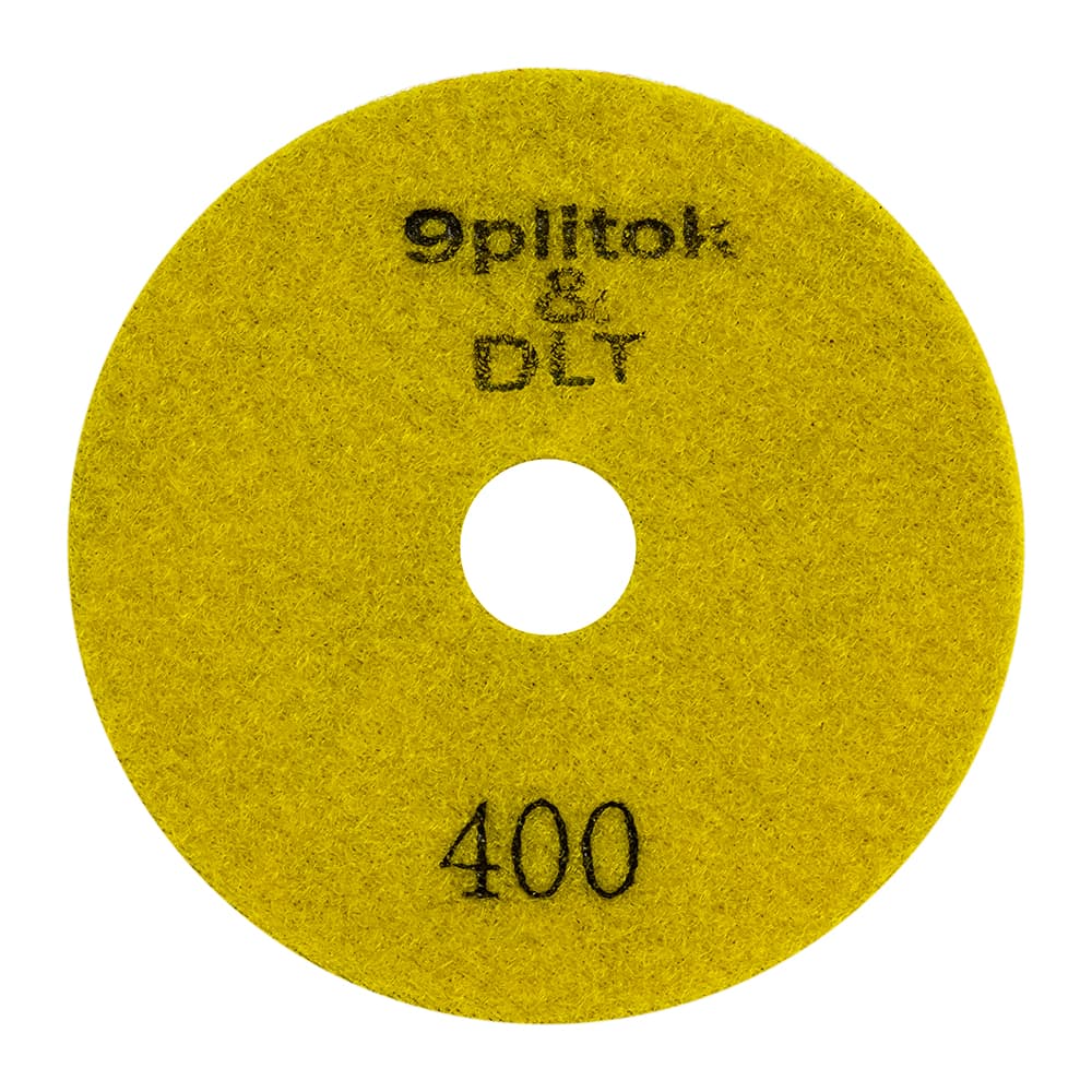 Гальванический алмазный гибкий шлифовальный круг DLT&amp;amp;9plitok, #400, 100мм, Премиум класс, арт.0633 - фото 3