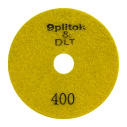 Гальванический алмазный гибкий шлифовальный круг DLT&amp;amp;9plitok, #400, 100мм, Премиум класс, арт.0633 - фото 3