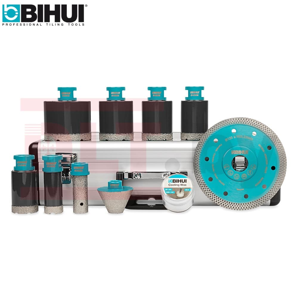 Набор алмазных коронок BIHUI (10 предметов), арт.DBDMS10