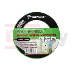 Малярная лента Rollingdog WASHI-SHIELD 24мм x 50м, арт.81390 - фото 3