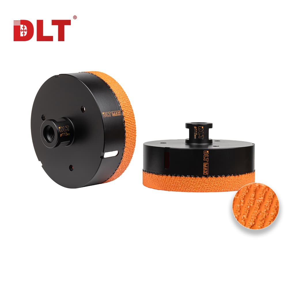 Коронка алмазная для керамогранита и камня DLT MAX, 110мм, арт. 3834