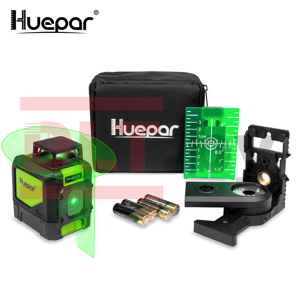 Лазерный уровень (нивелир) Huepar HP-901CG, арт.0220
