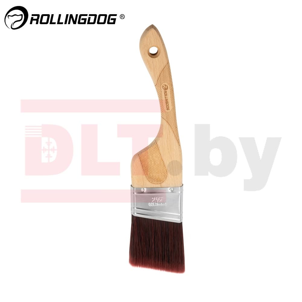 Кисть Rollingdog 63мм, угловой срез, полиэстер, серия Professional, арт.10298