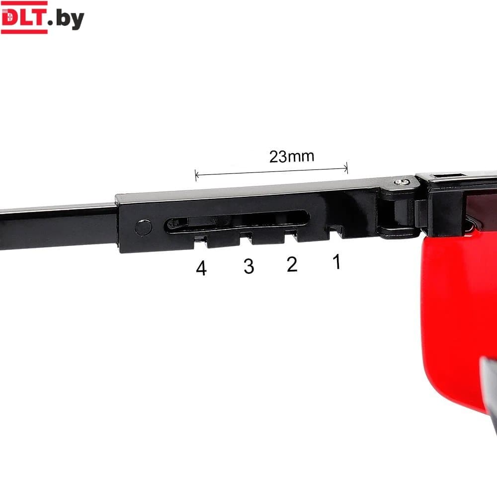 Очки DLT Laser Glasses RED для лазерного нивелира, арт.0133 - фото 7