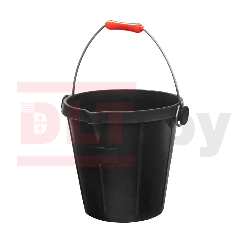 Ведро строительное гибкое, DLT, 14л (факт. 13л), тип AGRO, арт.2908 - фото 3