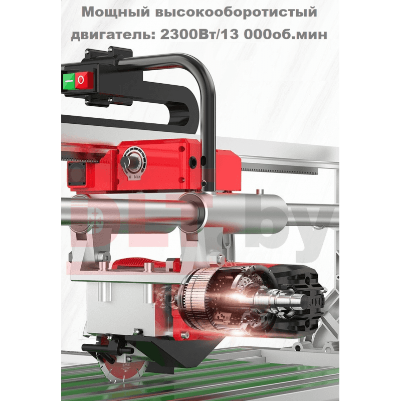 Плиткорез электрический DLT OptiTronic Auto-1600 (версия PRO) с АВТОМАТИКОЙ , арт.2625 - фото 2