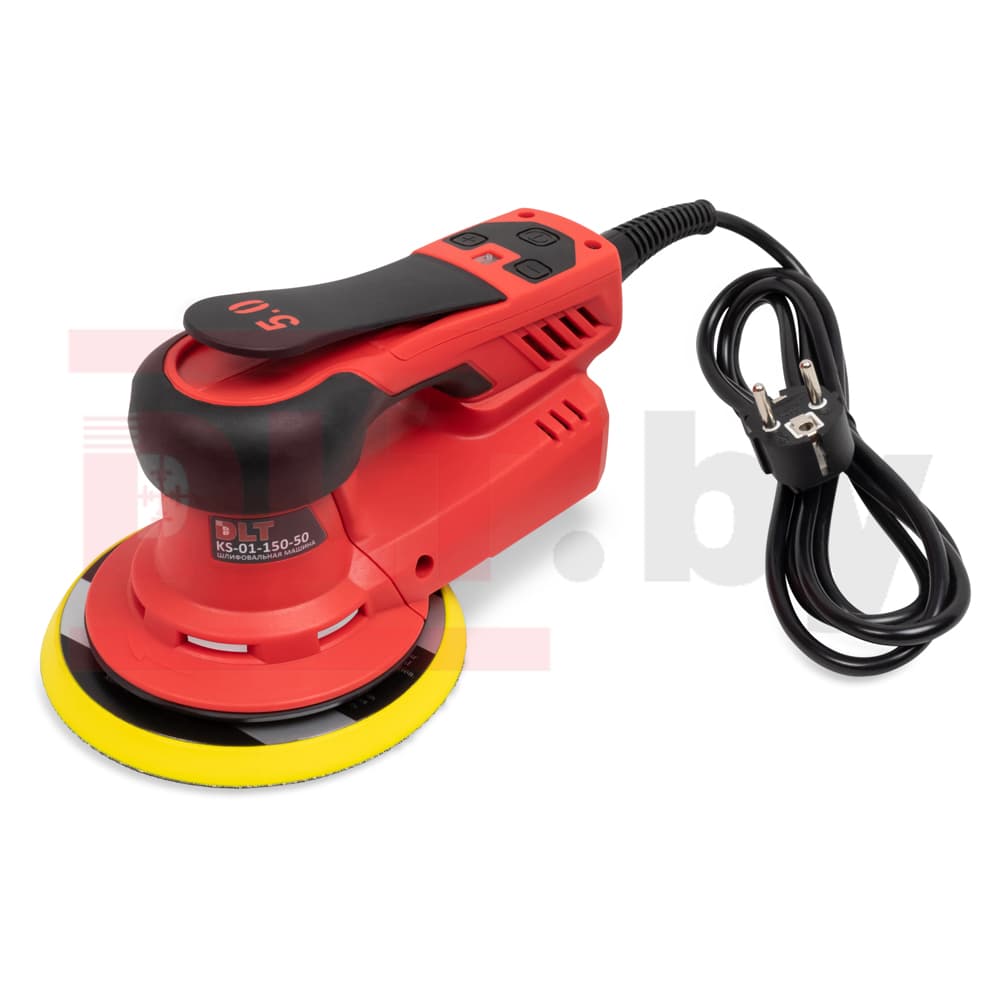 Шлифмашина эксцентриковая (орбитальная) DLT KS-01-150-50 Ход эксцентрика 5,0, арт.0582 - фото 4