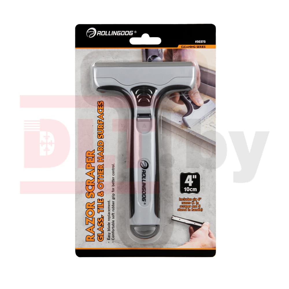Скребок с 5 сменными лезвиями Rollingdog 4&amp;quot;(100мм), Rollingdog серия Professional, арт.50375 - фото 5