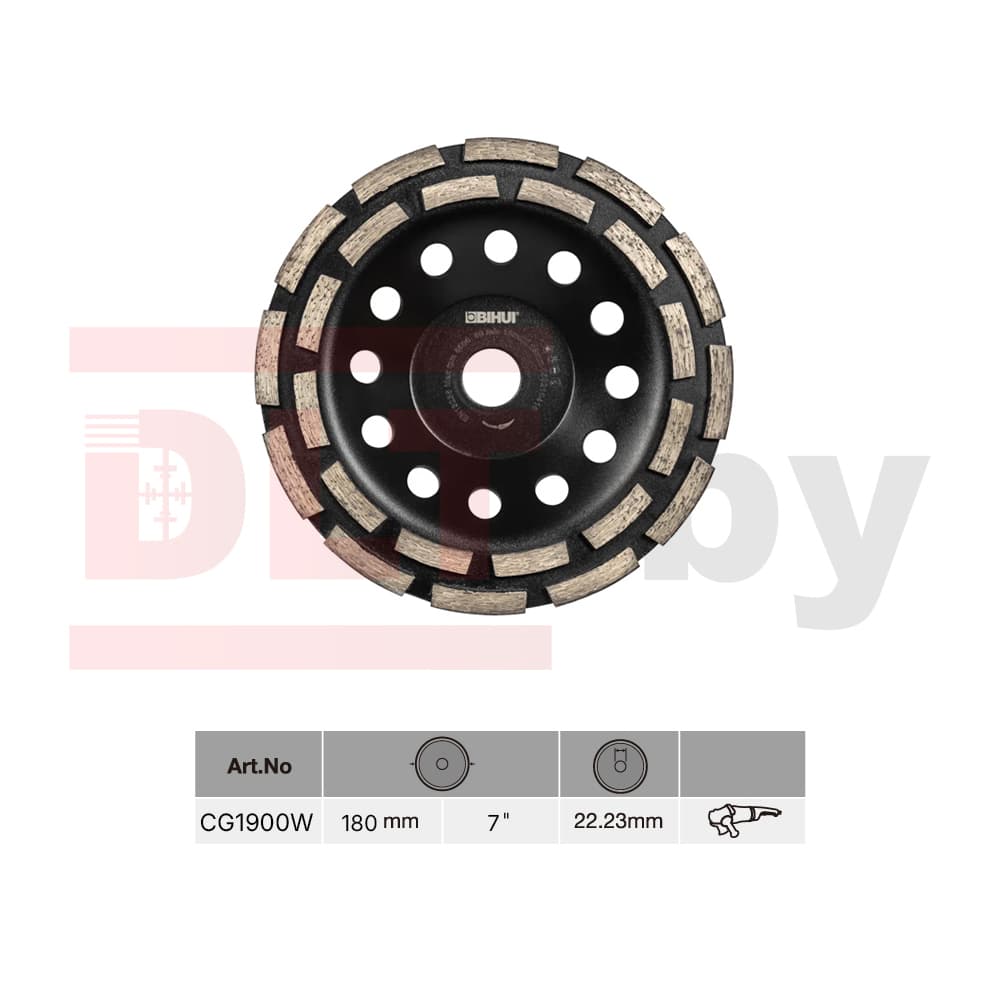 Алмазный диск DUAL-ROW MAX, 180мм, арт.CG1900W - фото 2