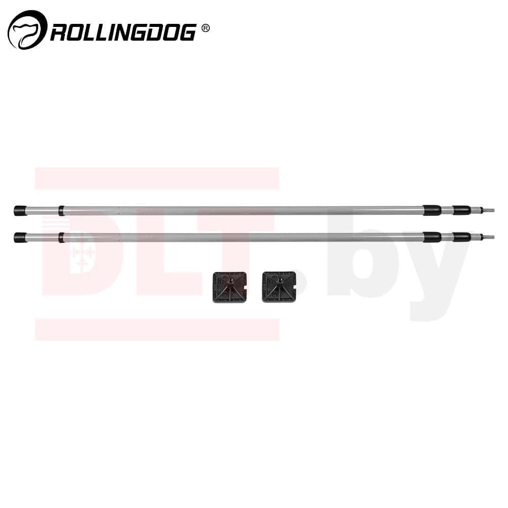 Набор распорных штанг для пылезащитного барьера Rollingdog 140-330см, 2шт, сталь, серия Professional, арт.40084