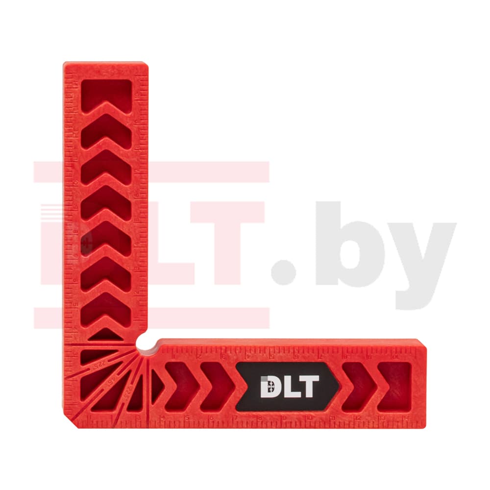 Угольник столярный пластиковый DLT, 110x110мм, арт.86706 - фото 2