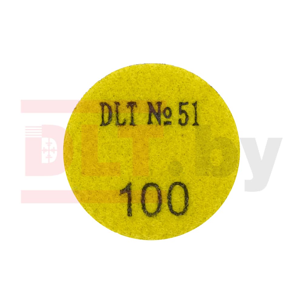 Алмазный гибкий шлифовальный круг для гравера DLT №51, #100, 50мм, арт.2131 - фото 3
