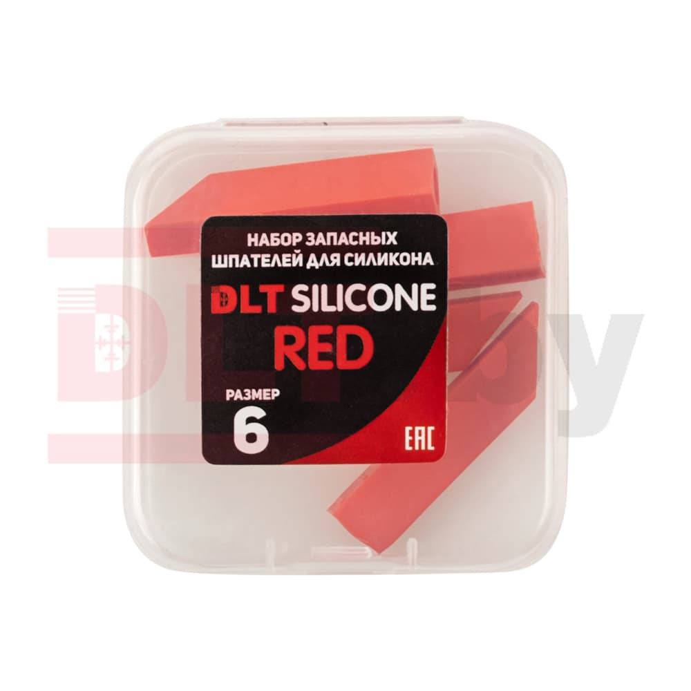 Набор запасных шпателей для DLT Silicone, (размер 6-red), КРАСНЫЕ, арт.1757 - фото 2