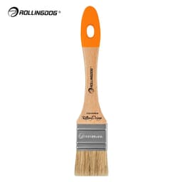 Кисть Rollingdog Design 40мм, прямой срез, натуральная щетина, серия Professional, арт.10677